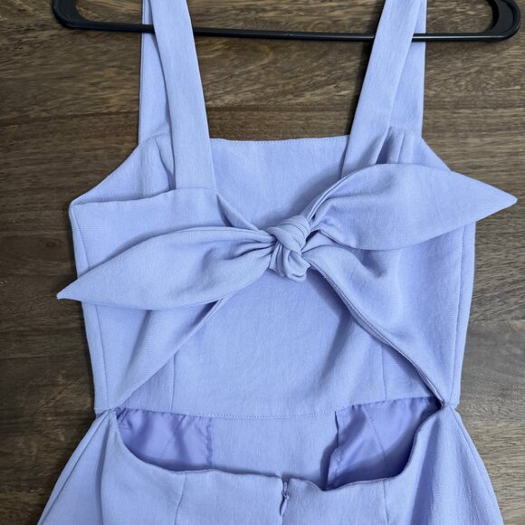 Purple Aritzia/Wilfred Mini Dress (2) - Picture 4 of 5